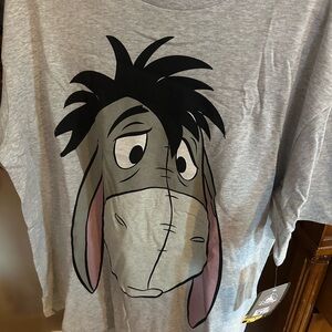 Disney Gray Eeyore Graphic Tee